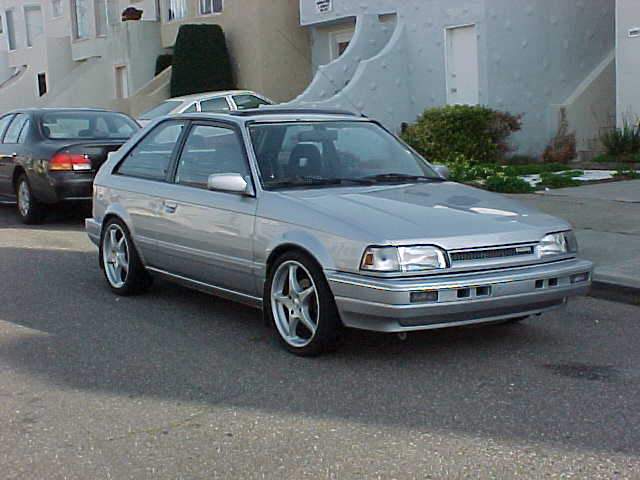 mazda 323. Then the Mazda 323 GTX is the